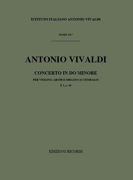 Concerti Per Vl., Archi E B.C.: